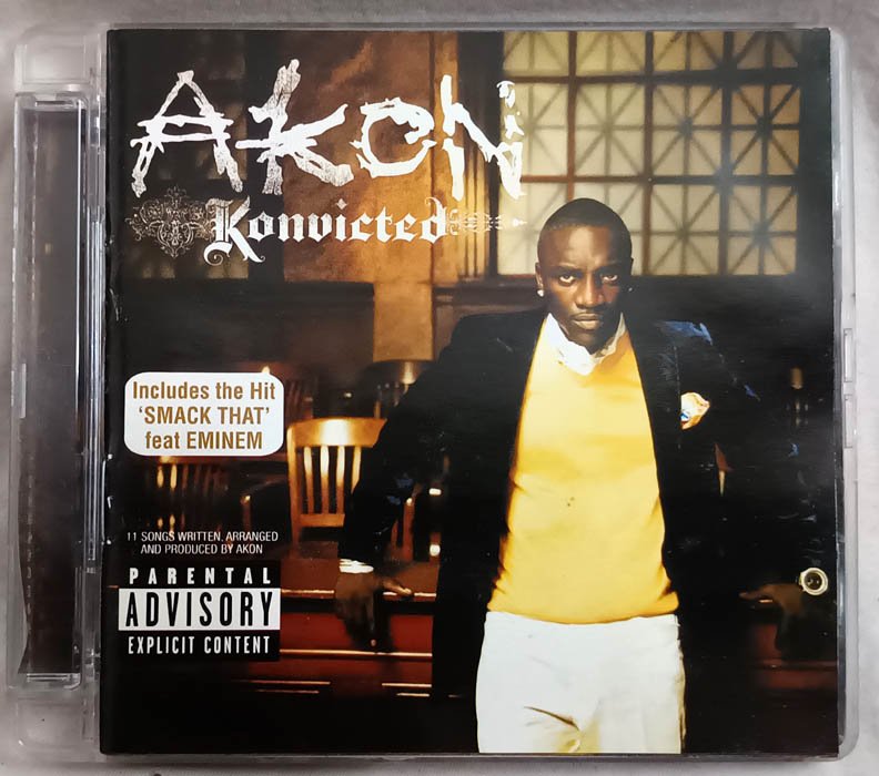 Akon Konvicted English Audio Cd
