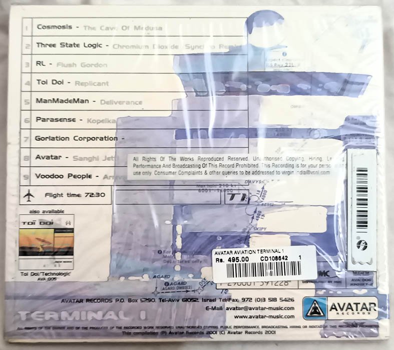 Avatar Aviation Terminal I English Audio Cd