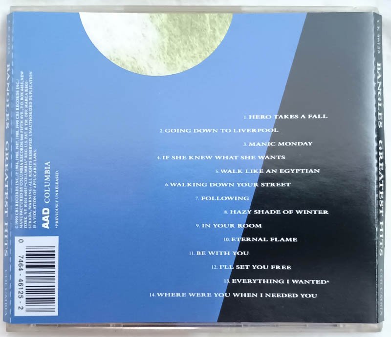 Bangles Greatest Hits English Audio Cd