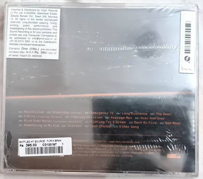 Bottled at source-Turinbrak English Audio Cd