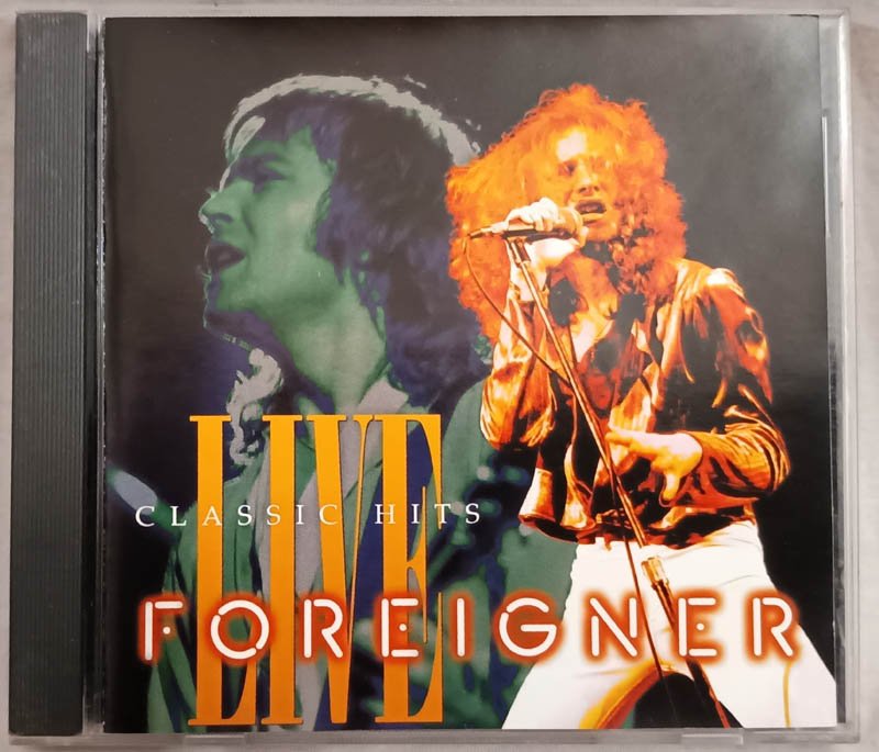 Classic Hits Live Foreigner English Audio Cd