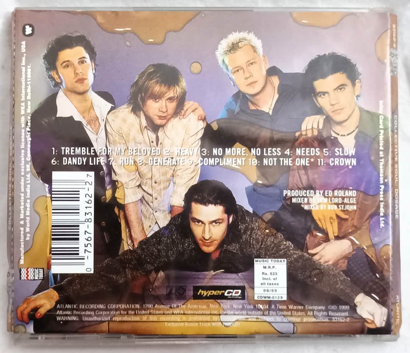 Collective Soul Dosage English Audio Cd
