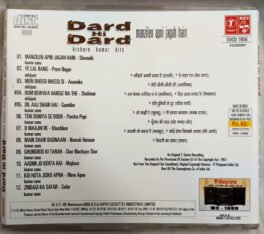 Dard Hi Dard Kishore Kumar Hits Manzilen Apni Jagah Hain Hindi Audio Cd