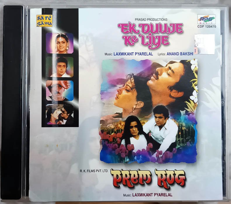 Ek Duuje Ke Liye-Prem Rog Hindi Audio Cd By Laxmiant Pyarelal