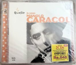 El Genio Manolo Caracol English Audio Cd Sealed Pack