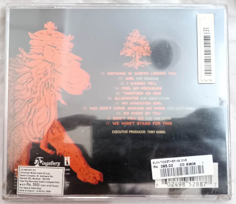 Elan Togeather As One English Audio Cd