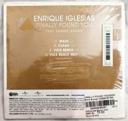 Enrique Iglesias Finally Found You English Audio Cd Sealed Pack