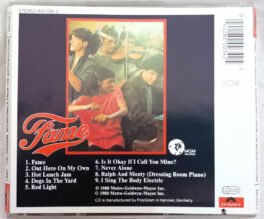 Fame The Original Soundtrack From The Motion Picture English Audio Cd
