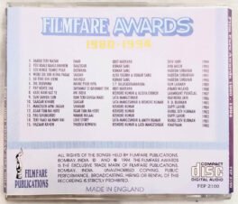 Filmfare Awards 1980-1994 Hindi Audio Cd