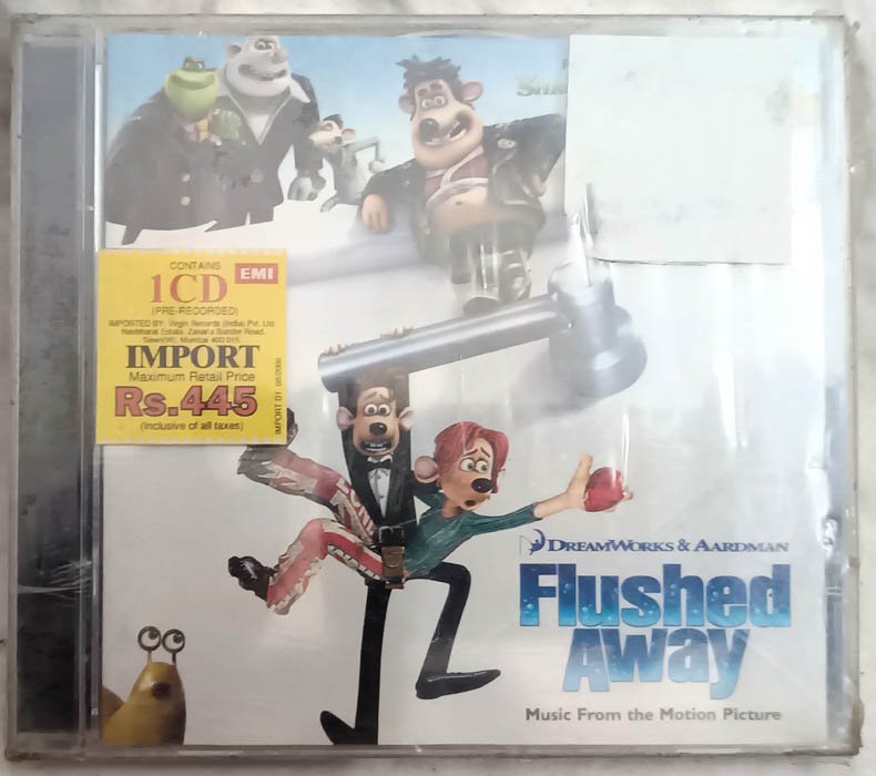 Flushed Away English Audio Cd