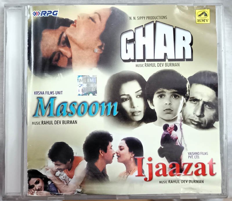 Ghar-Masoom-ijaazat Hindi Audio Cd By Rahul Dev Burman