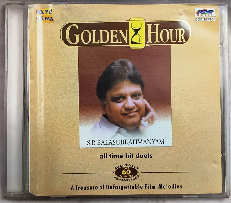 Golden Hours S.P.Balasubramaniam All Time Hit Duets Tamil Audio Cd