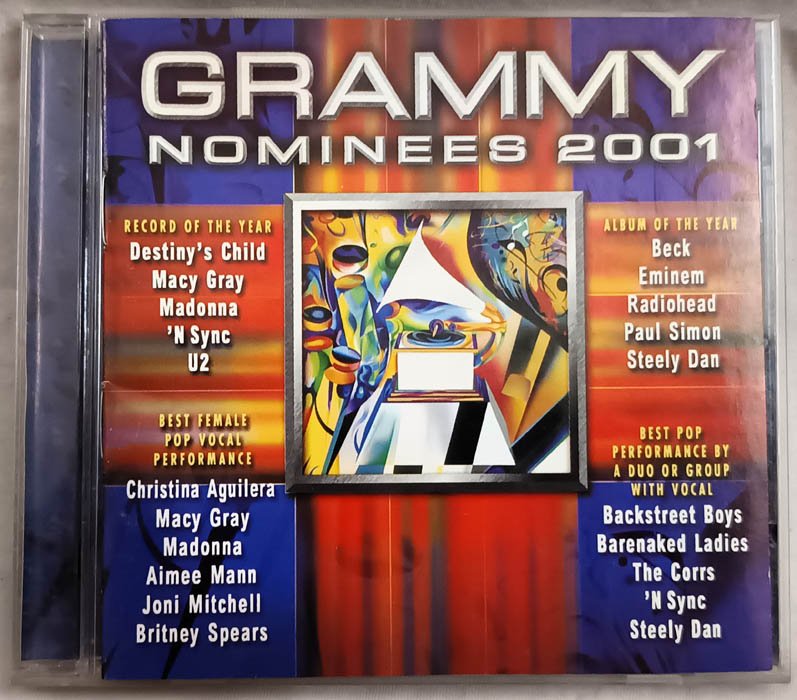 Grammy Nominees 2001 English Audio Cd