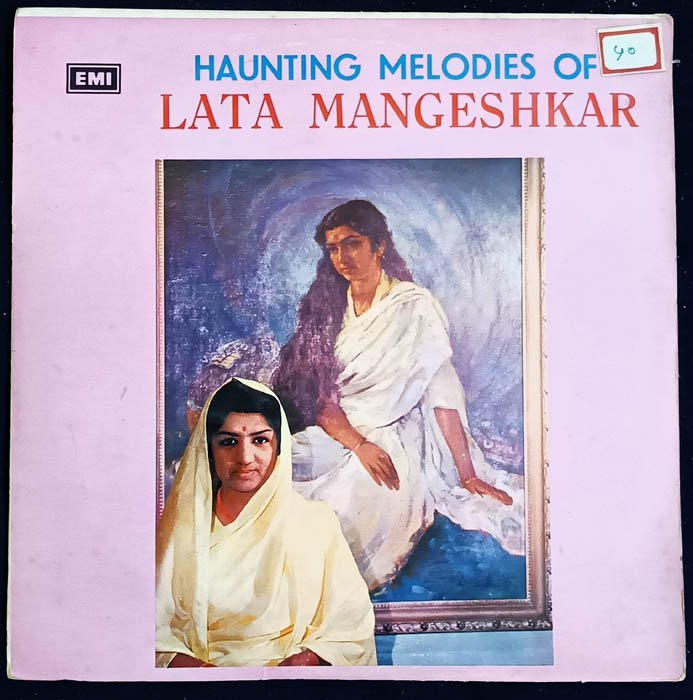 Haunting Melodies of Lata Mangeshkar Hindi Vinyl Record LP