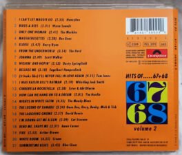 Hits of 67 and 68 Volume 2 English Audio Cd