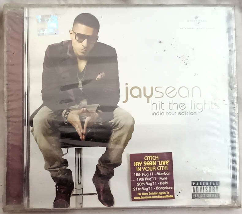 Jaysean hit the lights india Tour Edition English Audio Cd
