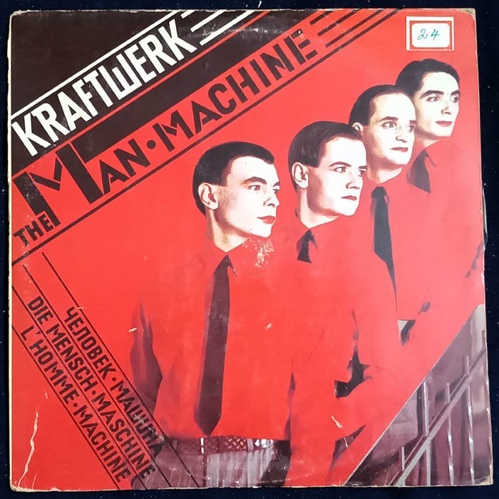 Kraftwerk The Man Machine Vinyl Record LP