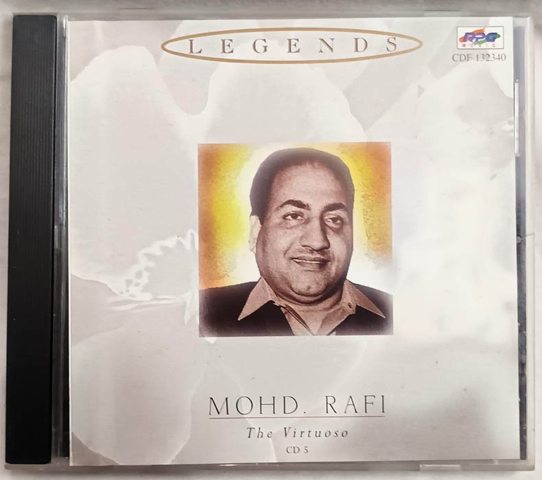Legends Mohd.Rafi The Virtuoso 5 Cd Colletion Hindi Audio Cd