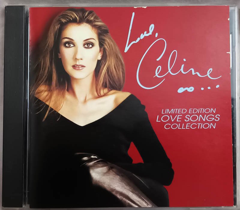 Love Celine Limited Edition Love Song Collection English Audio Cd