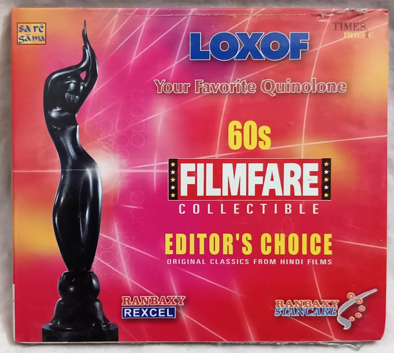 60s Filmfare Collectible Editors Choice Hindi Audio Cd