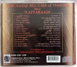 Memorable Melodies of Yesudas Tamil Audio Cd By Ilaiyaraaja