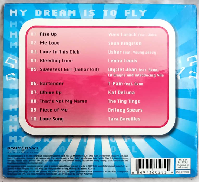 My Dream is To Fly My Playlist English Audio Cd