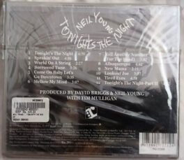 Neil Young Tonight’s The Night English Audio Cd Sealed Pack