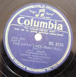 Orchestra The Swan Lake Ballet part 3 78 RPM Record