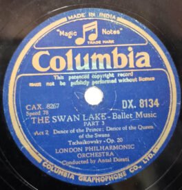 Orchestra The Swan Lake Ballet part 3 78 RPM Record