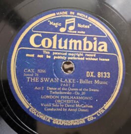 Orchestra The Swan Lake Part 2 Ballet 78 RPM Record