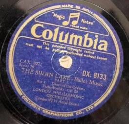 Orchestra The Swan Lake Part 2 Ballet 78 RPM Record