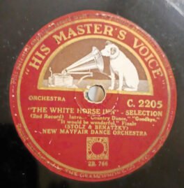 Orchestra The White horse Inn 2nd record 78 RPM Record