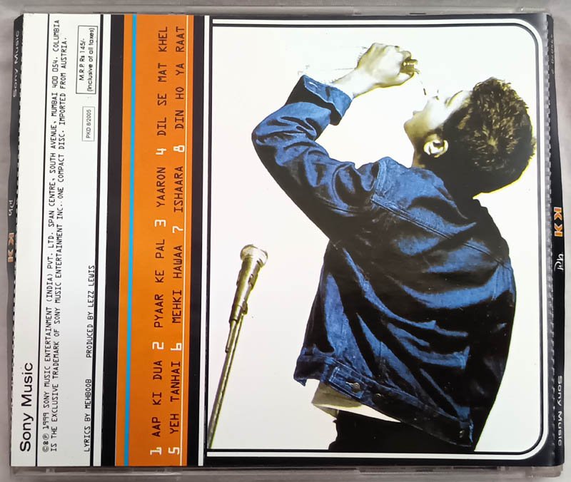 PAL - K K Hindi Audio cd.