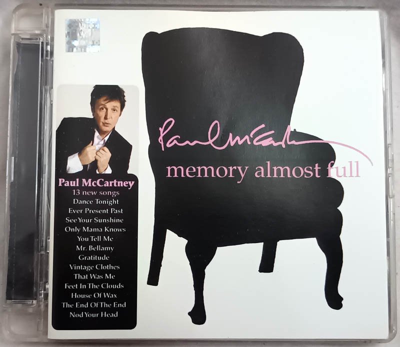 Paul Mc Cartney Memory Almost Full English Audio Cd