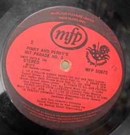 Pink and perkys Hit Parade No 3 Vinyl Record LP
