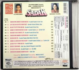 Sadak Hindi Audio cd