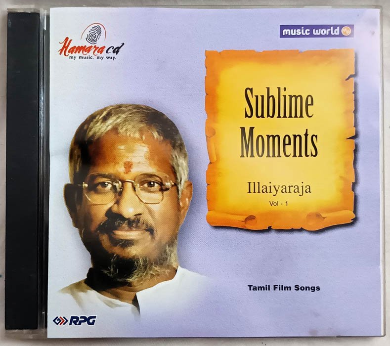 Sublime Moments Tamil Film Songs Vol.1 Audio Cd By Illaiyaraaja