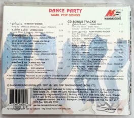 Tamil Pop Songs Dance Party Tamil Audio Cd