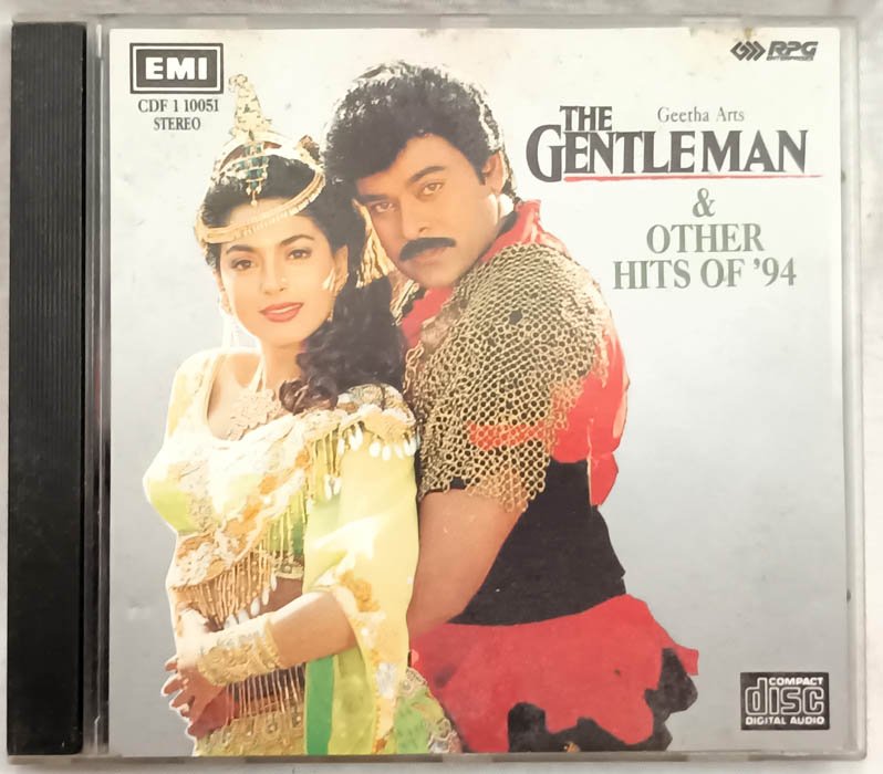 The Gentleman and Other Hits of 94 Hindi Audio Cd By Anu Malik