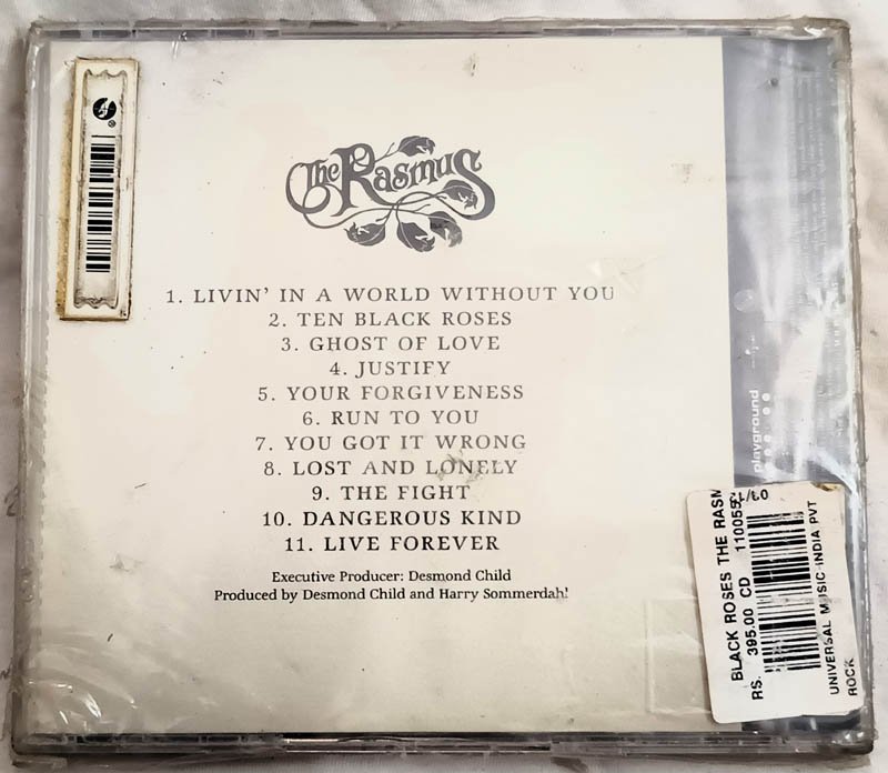 The Rasmus Black English Audio Cd.