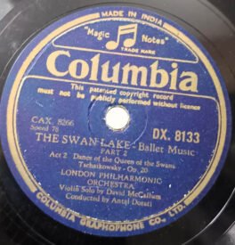 The Swan lake Ballet Music 78 RPM Record